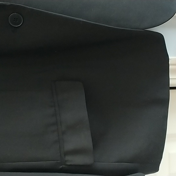 Brandon Thomas Modamix Black Classic Blazer w Polka dot lining 28W - Picture 4 of 10